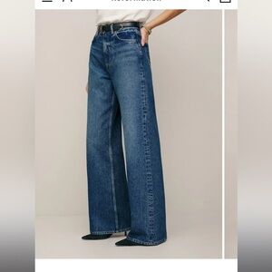 Reformation Cary High Rise Wide Leg Jean